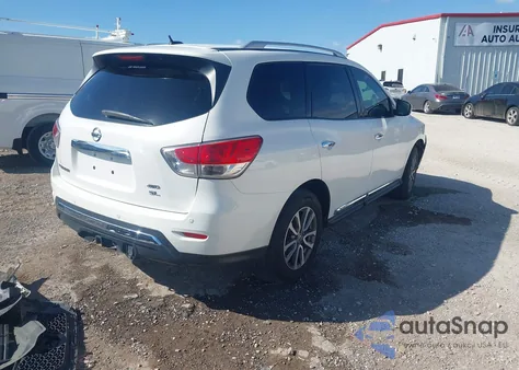 2014 Nissan Pathfinder Sl из США, поврежденный, VIN 5N1AR2MM4EC610813